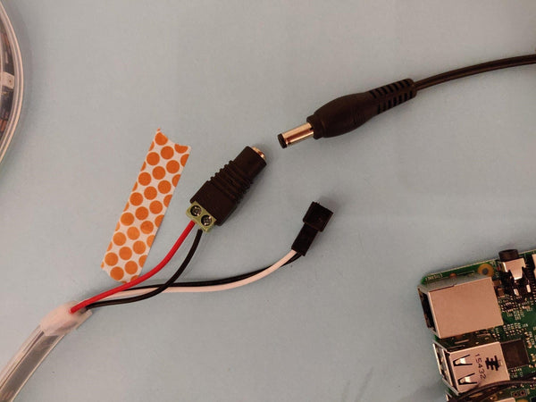 Клеммная колодка для питания