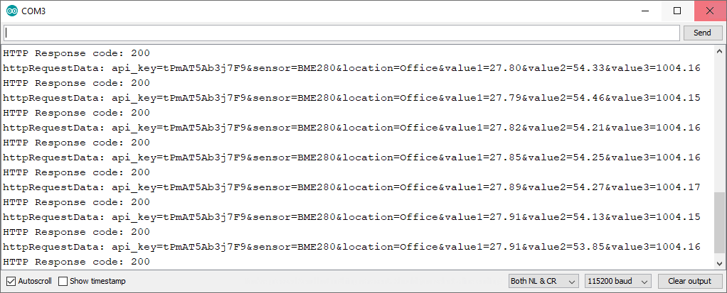 ESP32 ESP8266 публикация показаний в базу данных MySQL Raspberry Pi