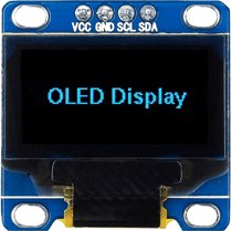OLED-дисплей 128x64 синий I2C
