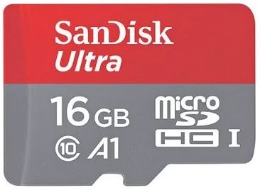 Карта microSD 16 ГБ