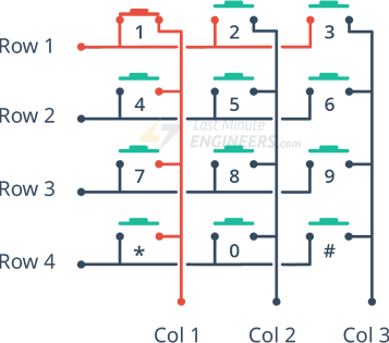 Подключение мембранной клавиатуры 4×3 и 4×4 к Arduino