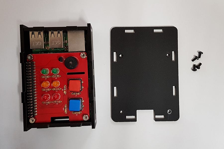 Установка боковых пластин - после