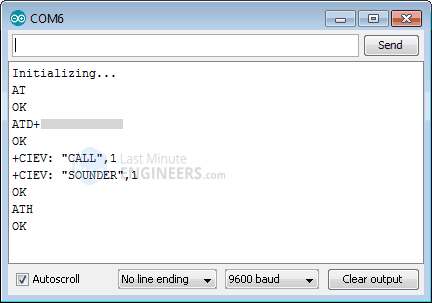 Отправка и приём SMS и звонков с GSM-модулем A6 и Arduino