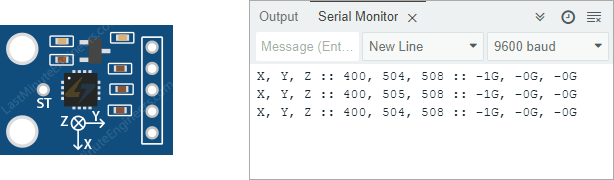 Как работает акселерометр? Подключение ADXL335 к Arduino
