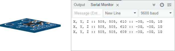 Как работает акселерометр? Подключение ADXL335 к Arduino