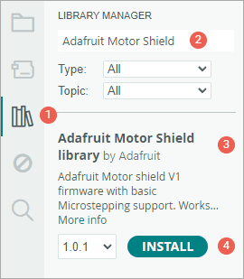 Control DC, Stepper & Servo with L293D Motor Driver Shield & Arduino