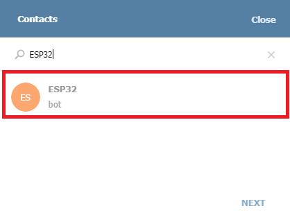 Добавление бота в группу Telegram