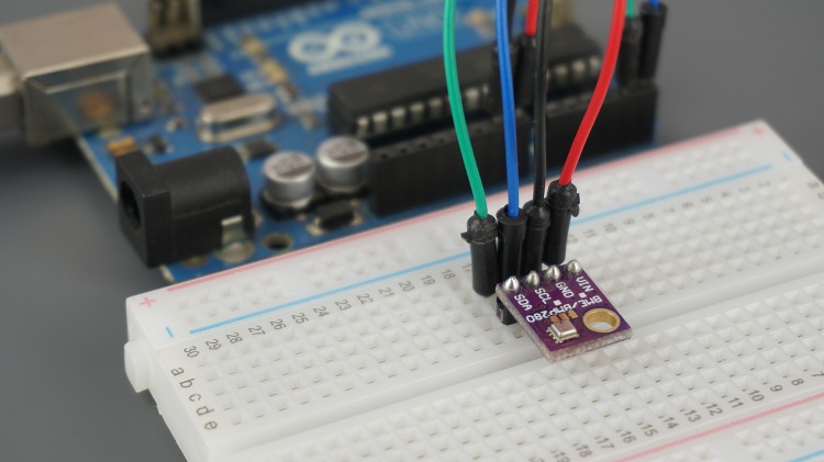 Arduino BME280 — считывание температуры, влажности и давления