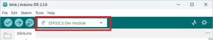 Arduino IDE — выбор ESP32-C3 SuperMini