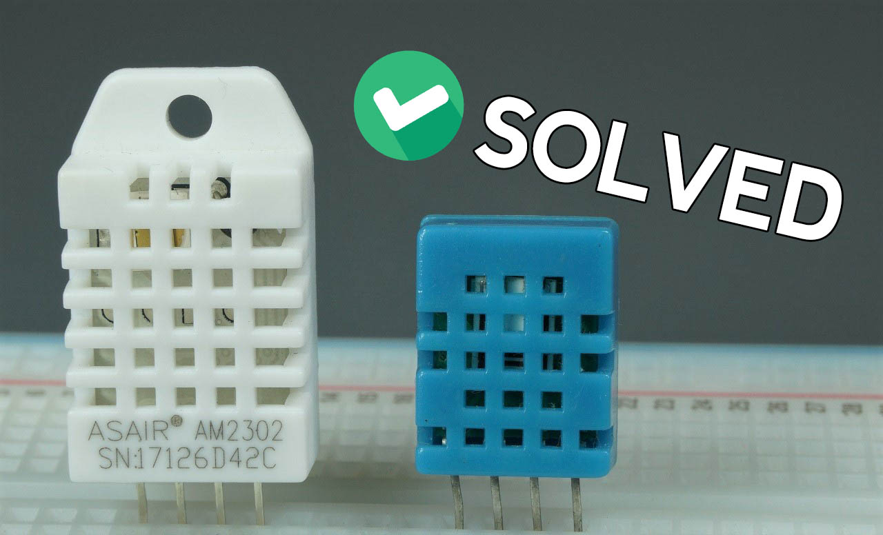 РЕШЕНО DHT11 DHT22 AM2302 AM2301 Ошибка чтения с датчика DHT