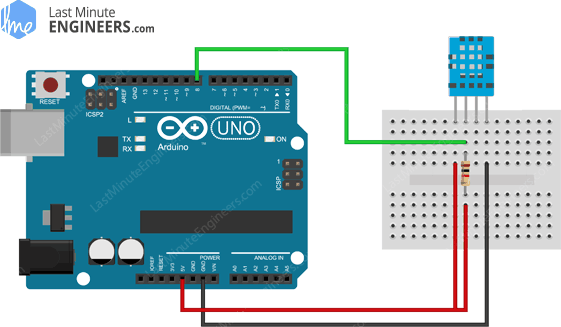Interfacing DHT11 and DHT22 Sensors with Arduino