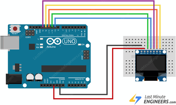 Подключение графического OLED-дисплея к Arduino