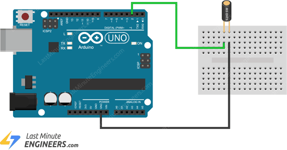 Interfacing Ball Tilt Switch Sensor with Arduino