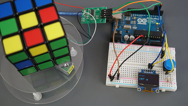 Демонстрация цифровых весов на Arduino