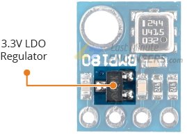 Interface BMP180 Barometric Pressure & Temperature Sensor with Arduino