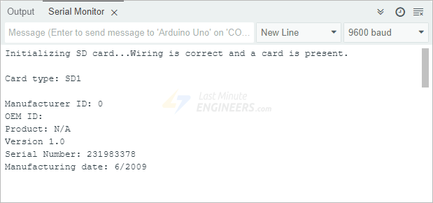 Interfacing Micro SD Card Module with Arduino