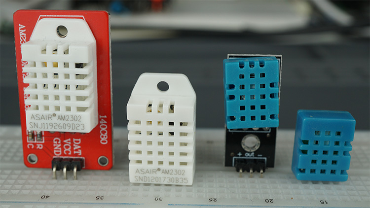 Датчики температуры и влажности DHT11 и DHT22