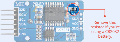 Interface DS3231 Precision RTC Module with Arduino