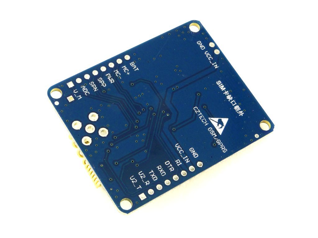 GSM модуль SIM800C (обратная сторона)