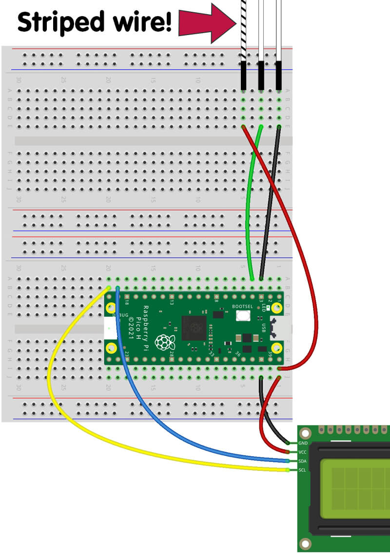 LCD подключён день 12