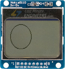 Подключение графического LCD-дисплея Nokia 5110 к Arduino