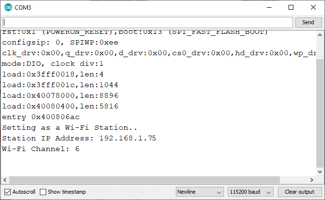 ESP-NOW получение IP-адреса ESP32 и Wi-Fi канала