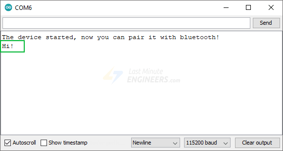 Вывод ESP32 Bluetooth Classic — скриншот 2
