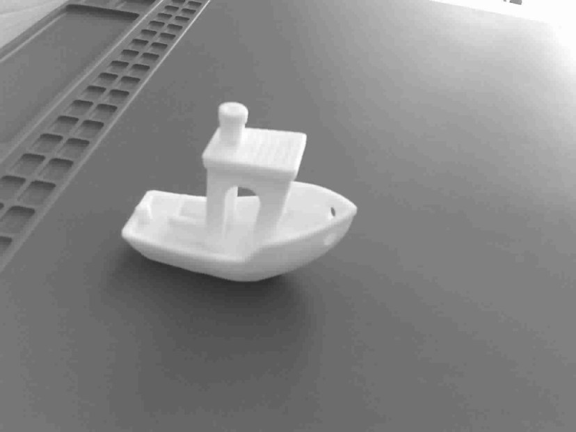 ESP32-CAM фото с включённым эффектом Grayscale