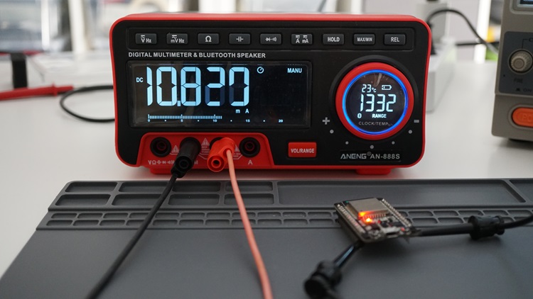 Плата ESP32 DOIT — энергопотребление в режиме глубокого сна