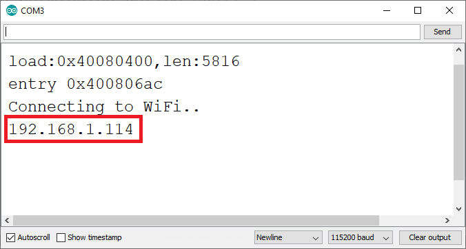 ESP32 ESP8266 ШИМ Веб-сервер Arduino IDE Serial Monitor IP-адрес