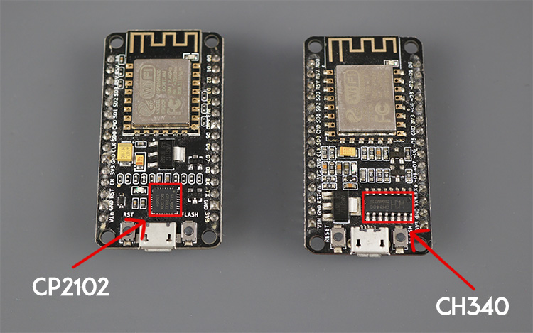 Преобразователь ESP8266 CP2101 и CH340