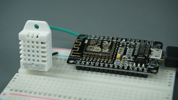 Компоненты для проекта ESP8266 DHT веб-сервер