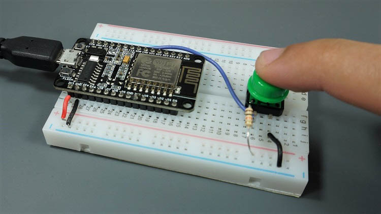 MicroPython ESP8266 NodeMCU — демонстрация внешнего пробуждения из глубокого сна