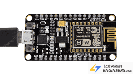 Мигание встроенного светодиода ESP8266 NodeMCU