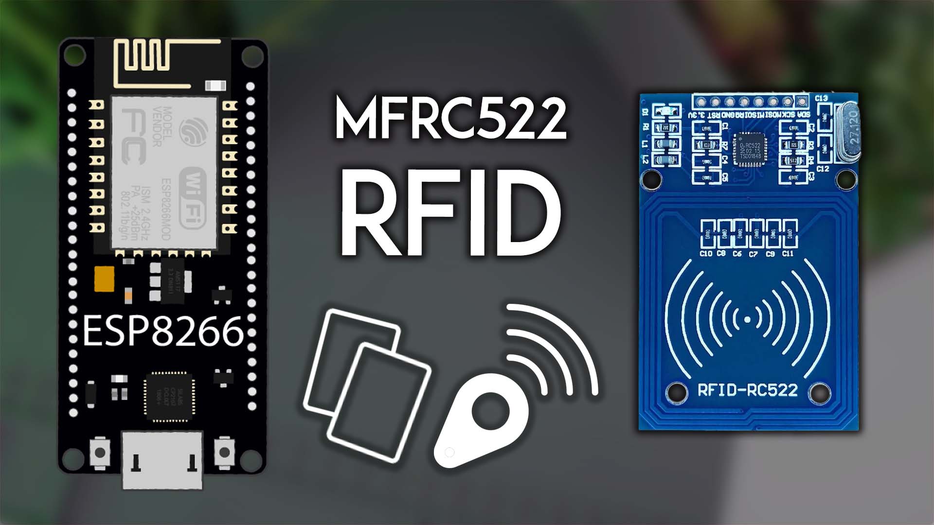 ESP8266 NodeMCU с RFID-считывателем/записывателем MFRC522 (Arduino IDE)