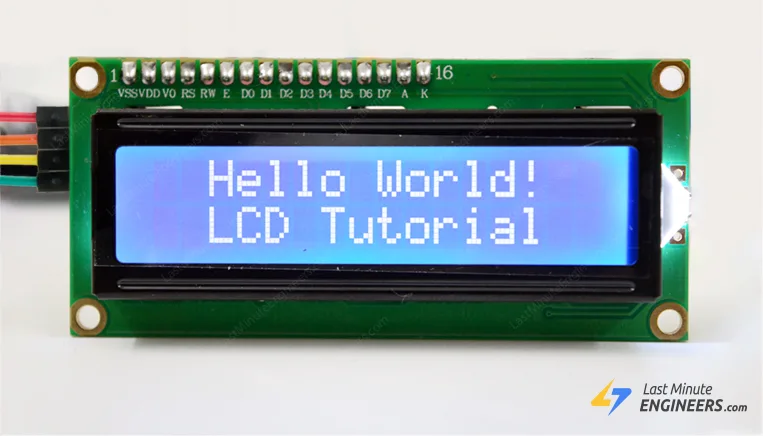 Подключение I2C LCD дисплея к ESP8266