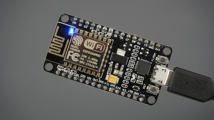 Плата ESP8266 NodeMCU с мигающим светодиодом Arduino IDE 2.0