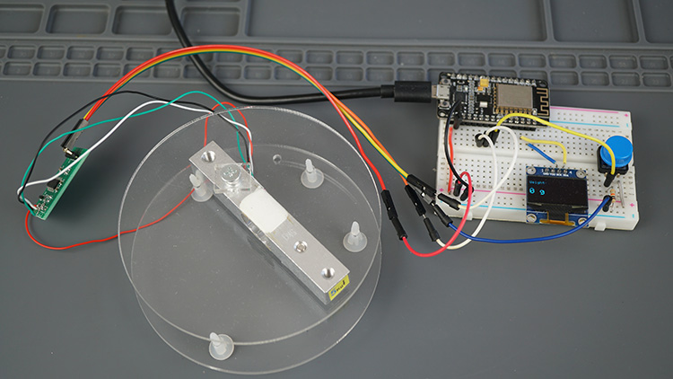 Цифровые весы ESP8266