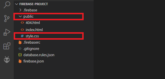 Создание CSS файла VS Code