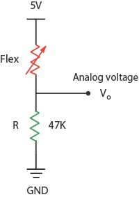 Interfacing Flex Sensor with Arduino
