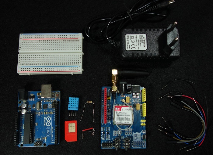 Компоненты для проекта запроса данных по SMS