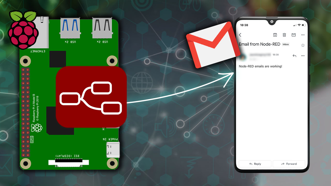Как отправлять электронные письма с помощью Node-RED