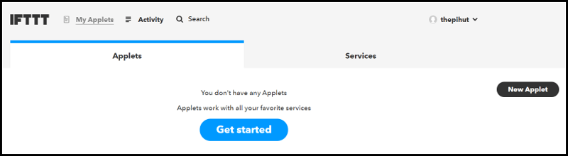 Мои апплеты IFTTT