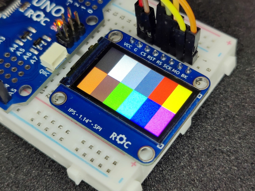 Дисплей IPS 1.14 ST7789 AlashEd и Arduino
