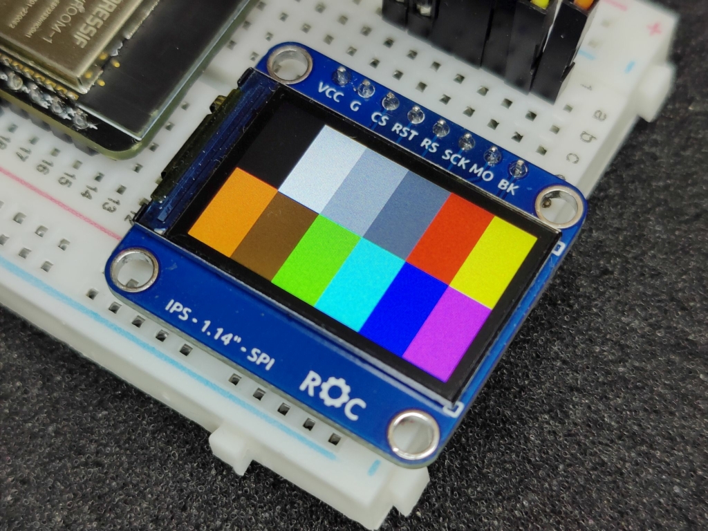 Дисплей IPS 1.14 ST7789 AlashEd и ESP32-S3