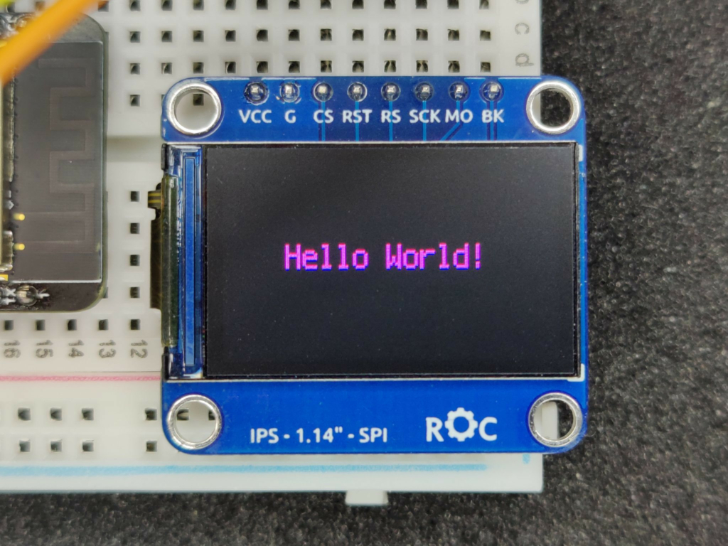 Дисплей IPS 1.14 ST7789 AlashEd и ESP32-S3