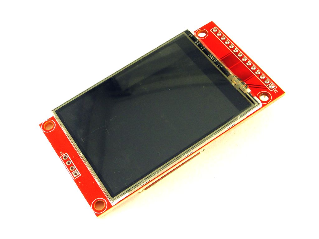 TFT-дисплей 2.4" SPI с контроллером ILI9341 — вид спереди