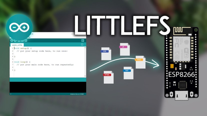 Установка плагина загрузки файловой системы LittleFS в Arduino IDE ESP8266