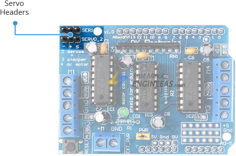 Control DC, Stepper & Servo with L293D Motor Driver Shield & Arduino