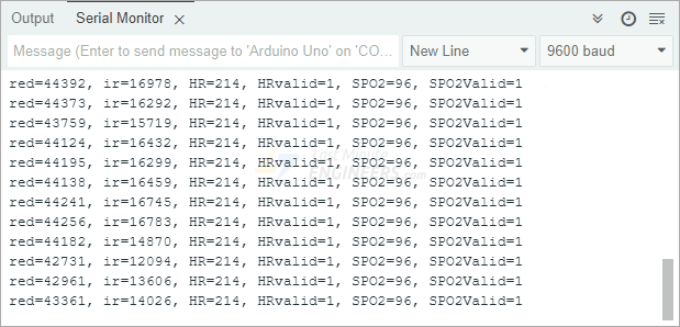 Interfacing MAX30102 Pulse Oximeter and Heart Rate Sensor with Arduino